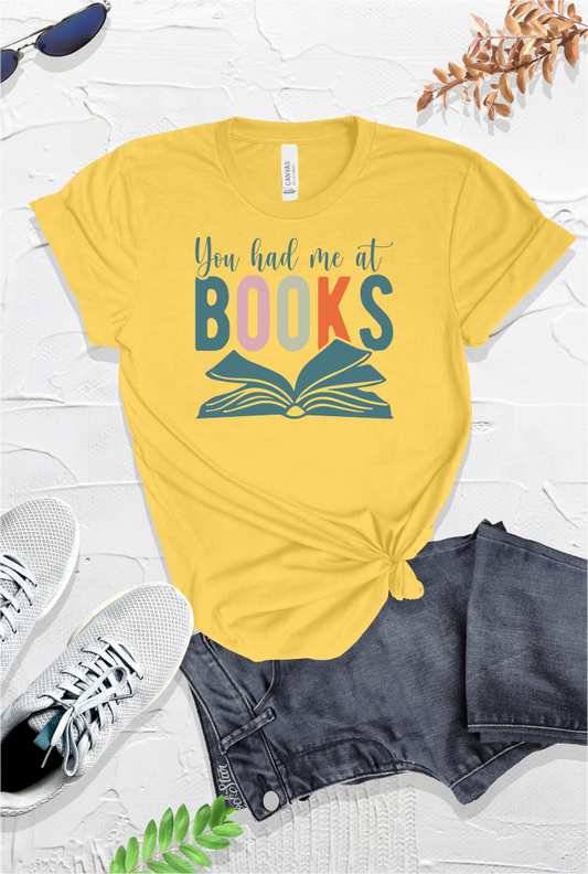 You had me at BOOKS Premium Top